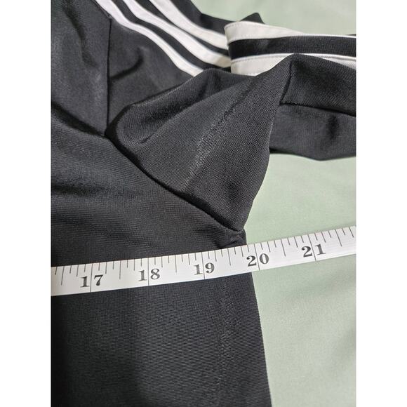 Adidas small men's black zip up track jacket - Picture 8 of 9